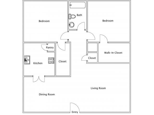 Unit 108 460 floor plan